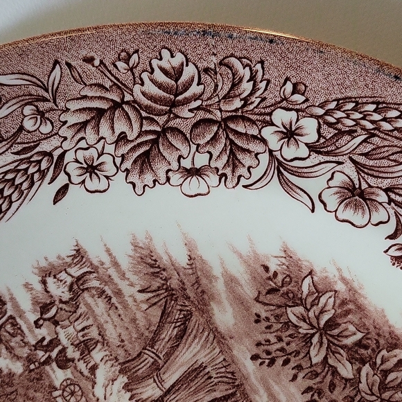 Harvest Dinner Plate From Currier & Ives - Picture 9 of 10